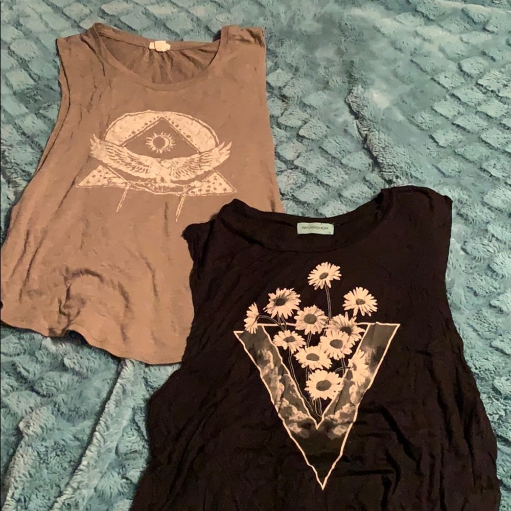 Cut off tank tops
